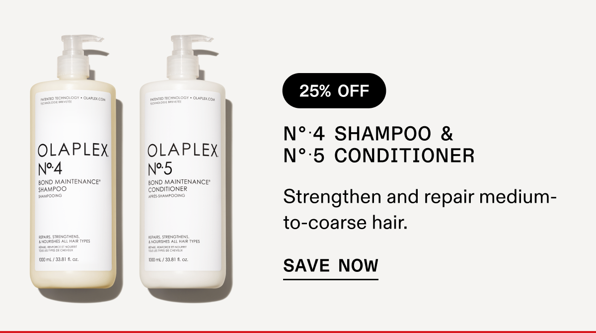 No.4Shampoo & No.5Conditioner | Save Now