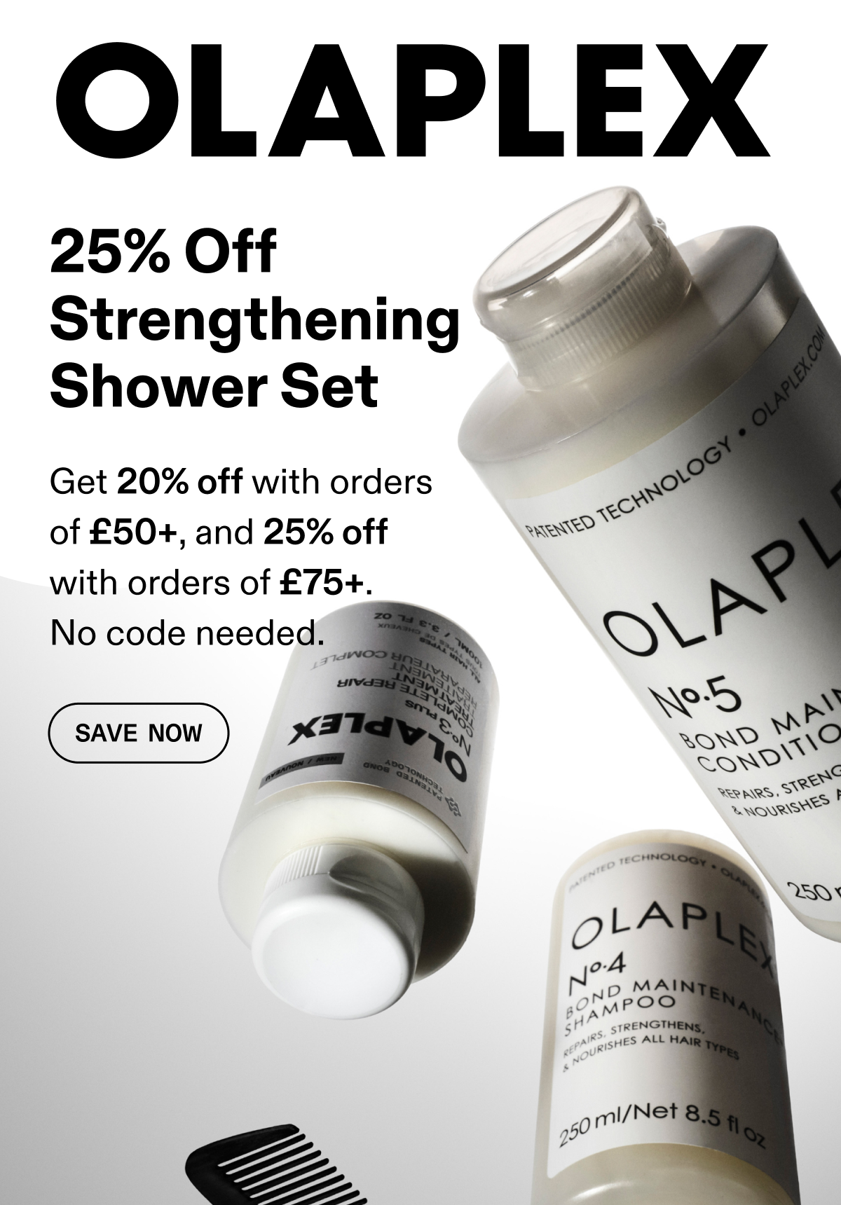 25% Off Strengthening Shower Set | Save Now