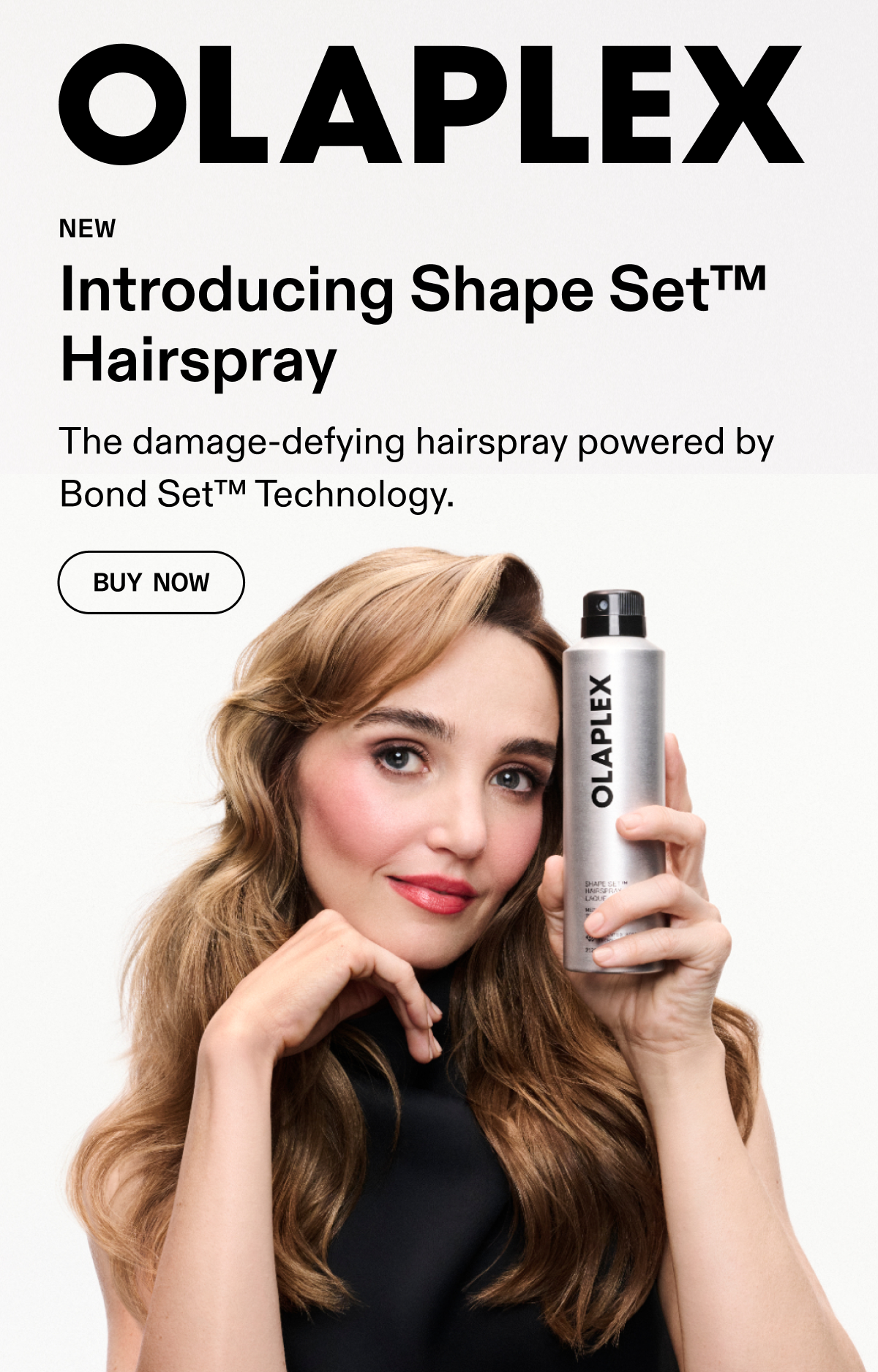 Introducing Shape Set Hairspray | Buy Now