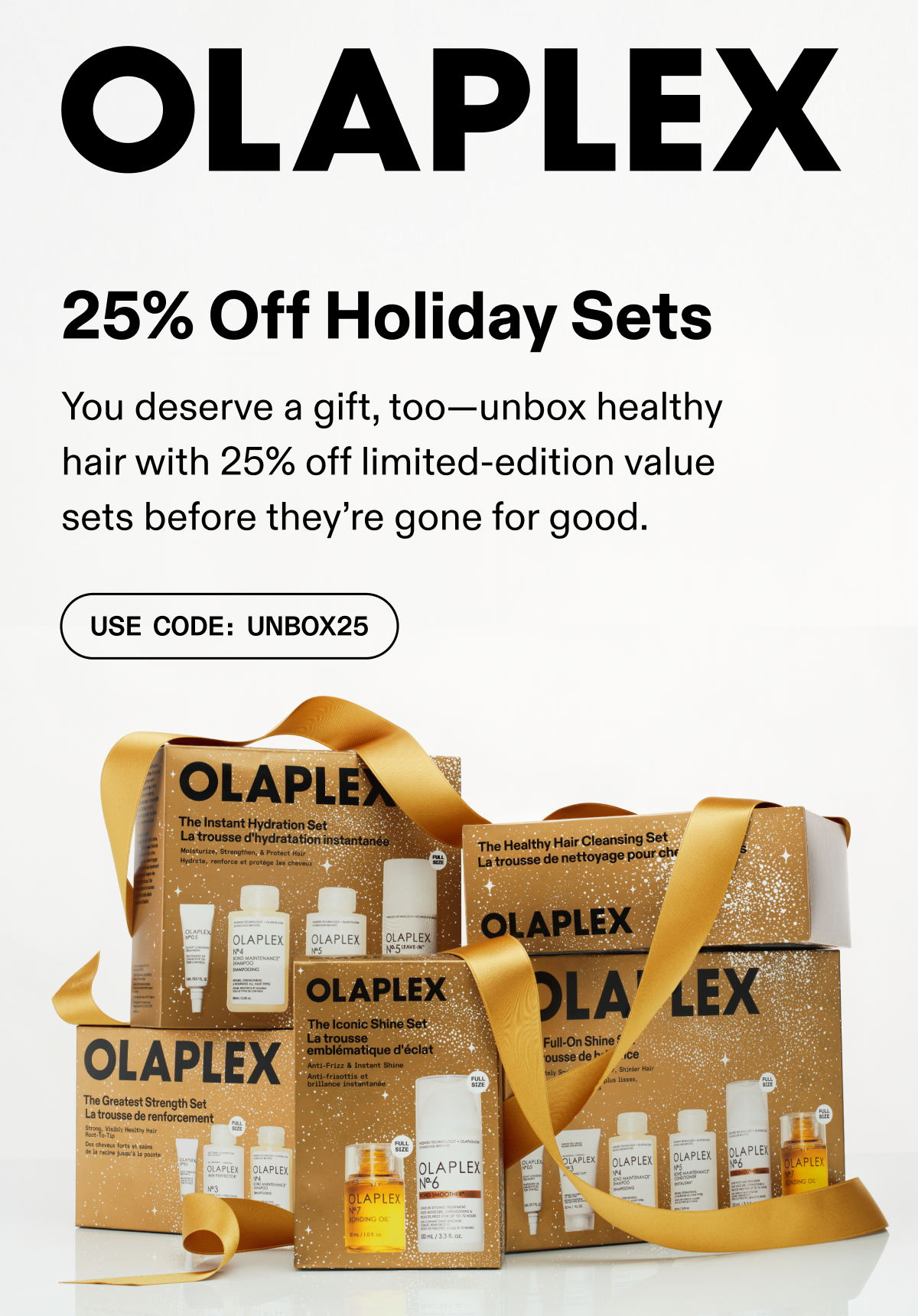 25% Off Holiday Sets | Use Code: UNBOX25