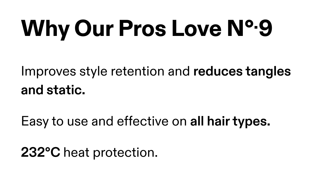 Why Our Pros Love No.9