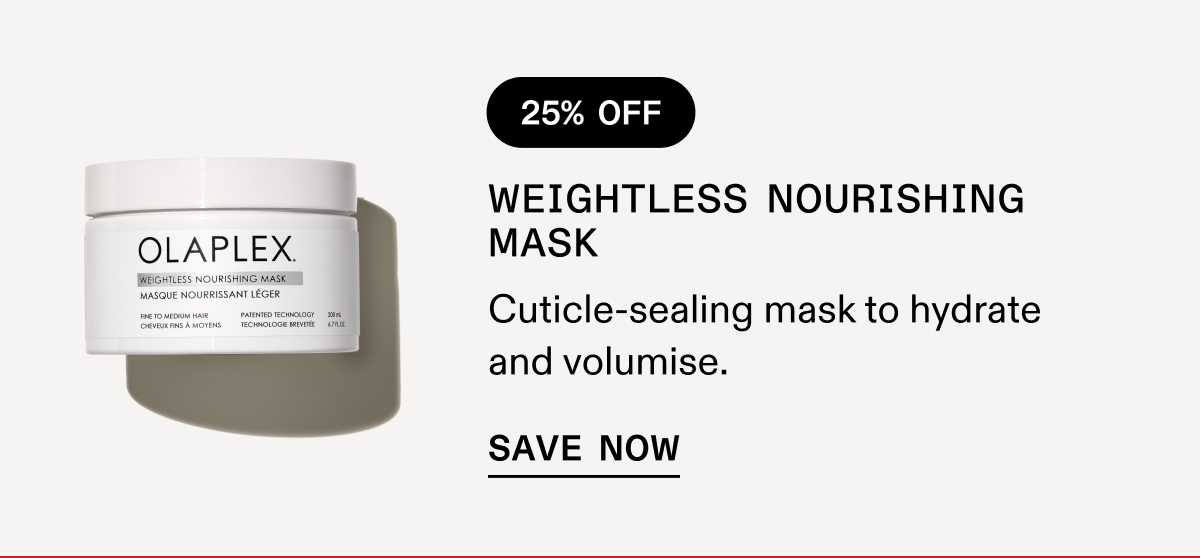 Weightless Nourishing Mask | Save Now