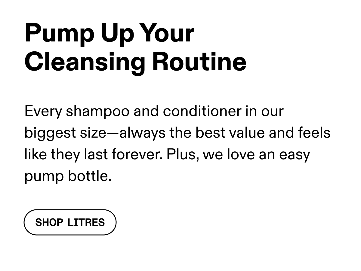 Pump Up Your Cleansing Routine | Shop Litres