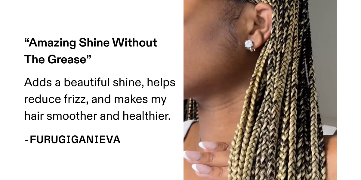 "Amazing Shine Without the Grease" 