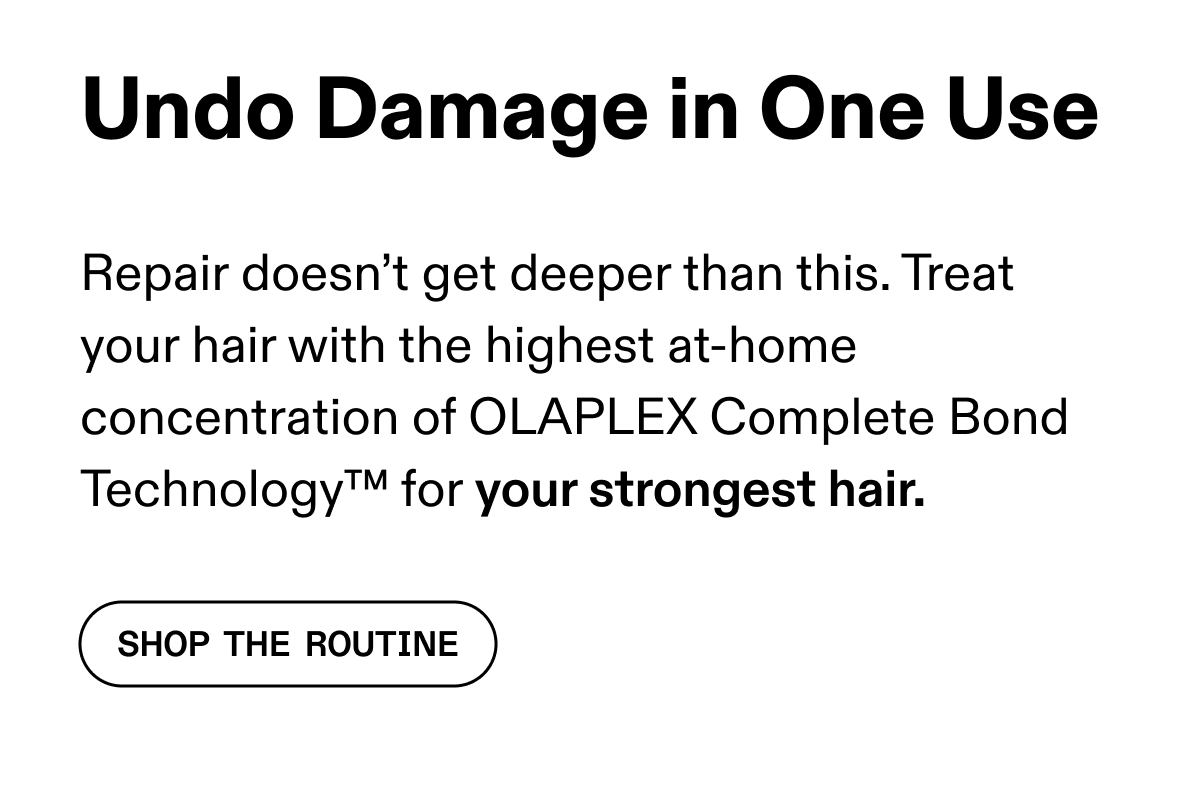 Undo Damage in One Use | Shop The Routine