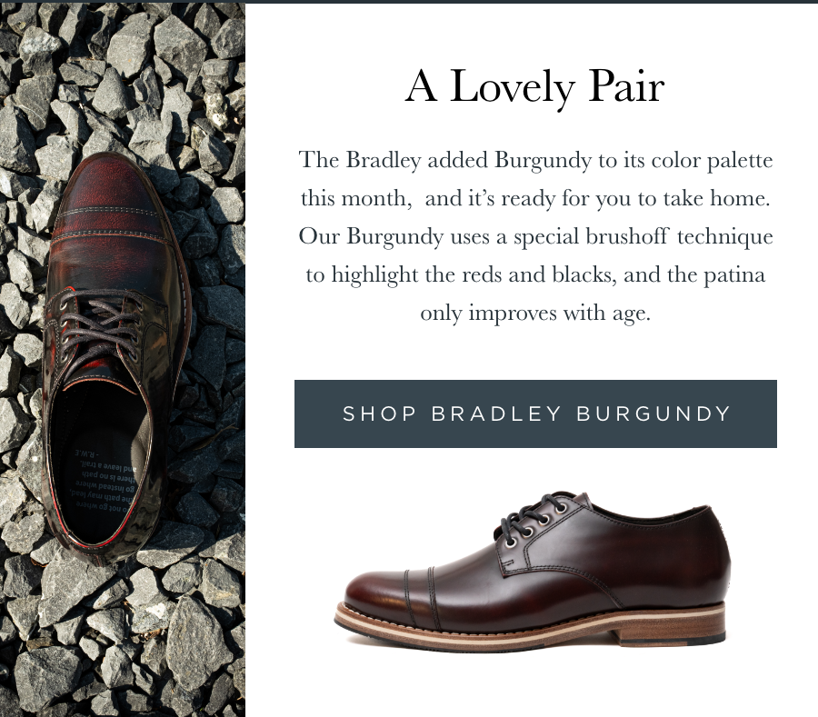 the bradley burgundy