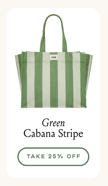 Green Cabana Stripe