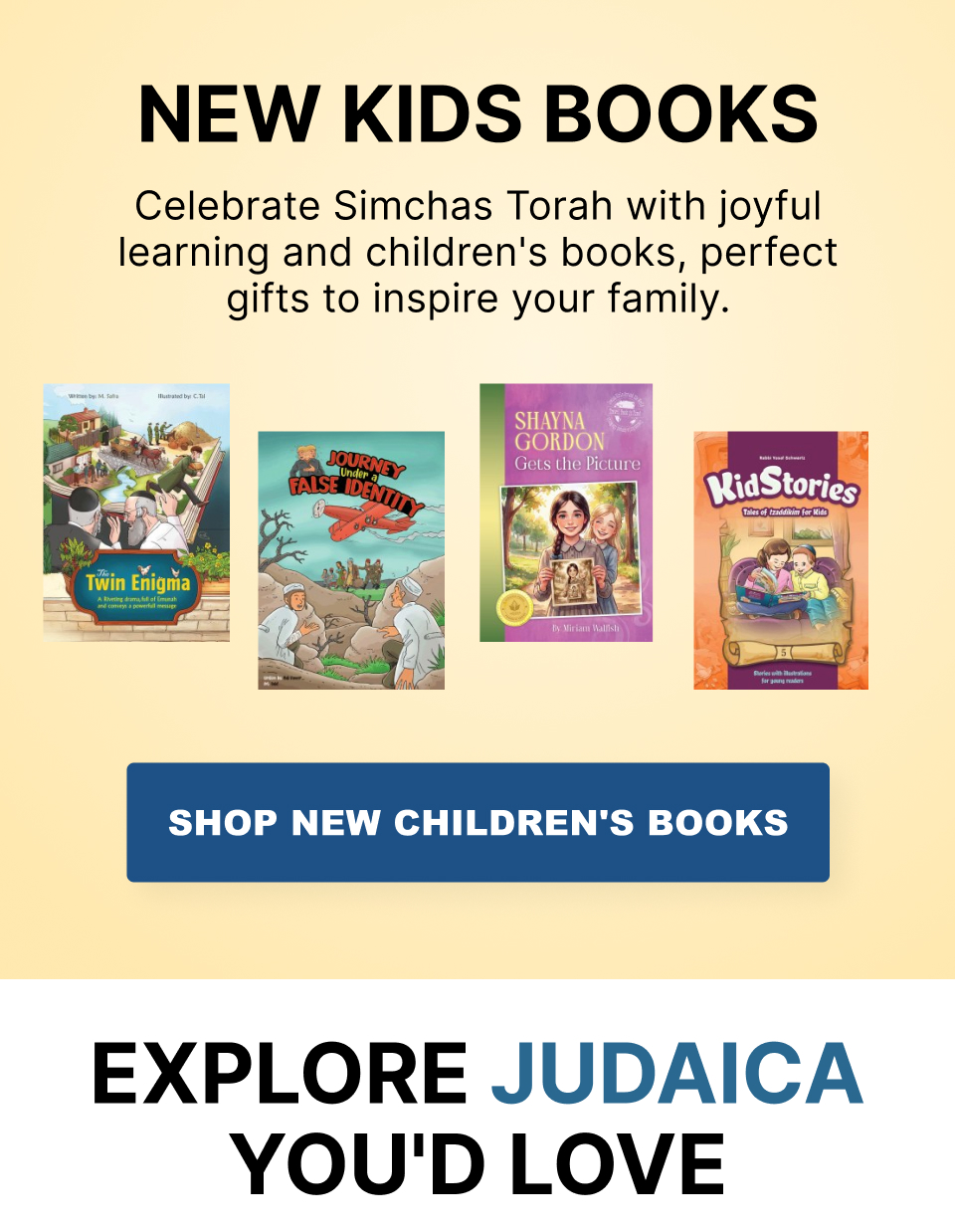 SHOP NEW CHILDREN'S BOOKS
