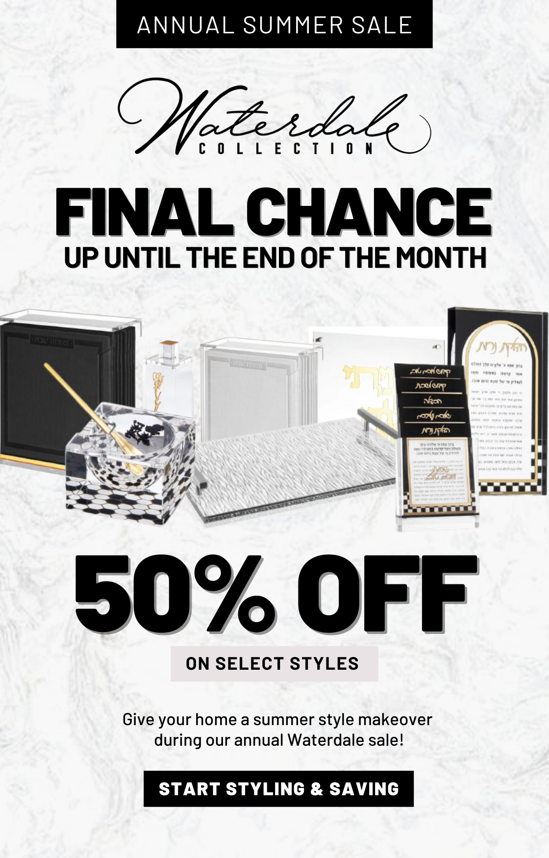Waterdale Sale