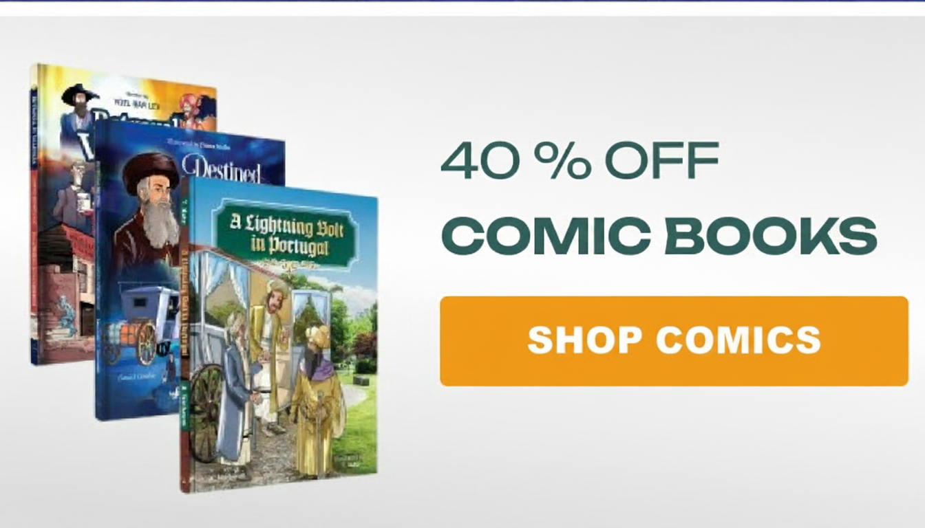 40% off comic books sale with a "Shop Comics" button.