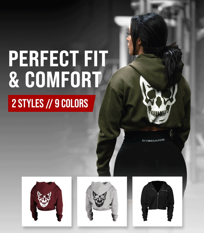 Your New Favorite Hoodie in 2 Styles Gym Reapers