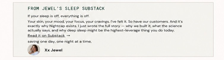 From Jewel's substack