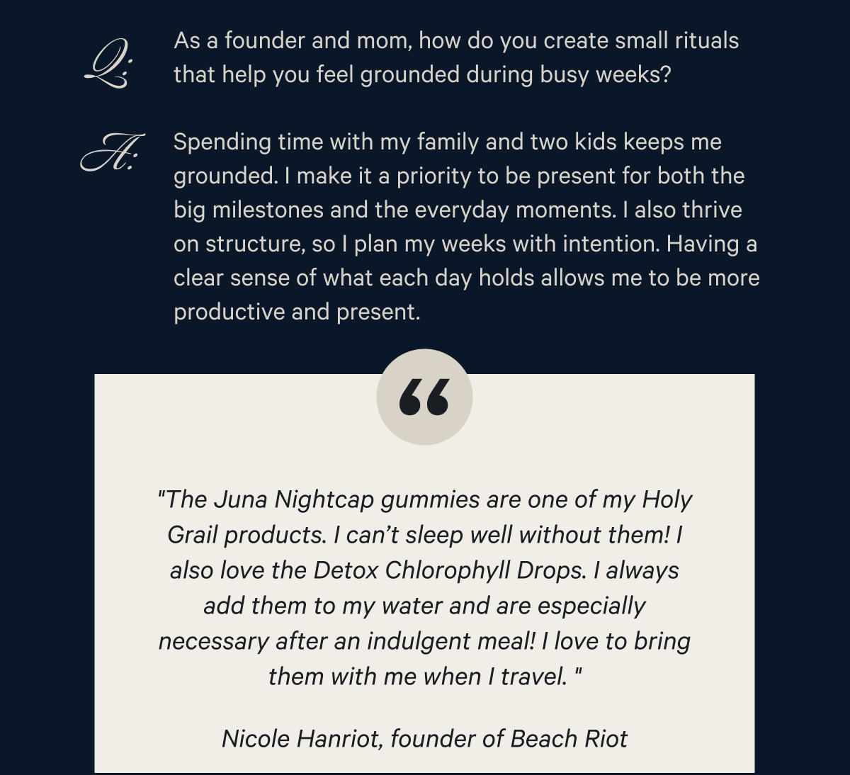 Juna — Wellness With Nicole Hanriot 