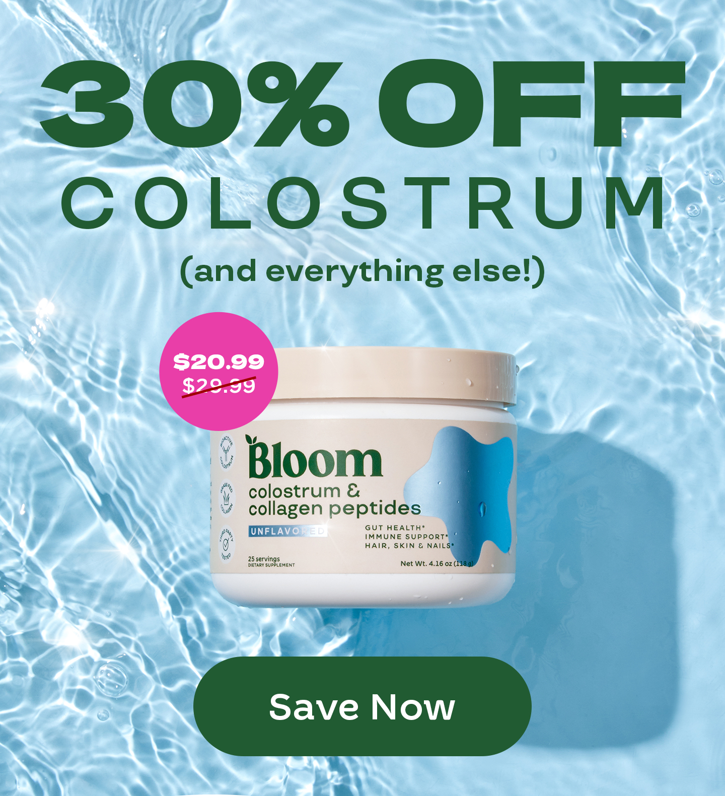 Shop Colostrum 30% OFF