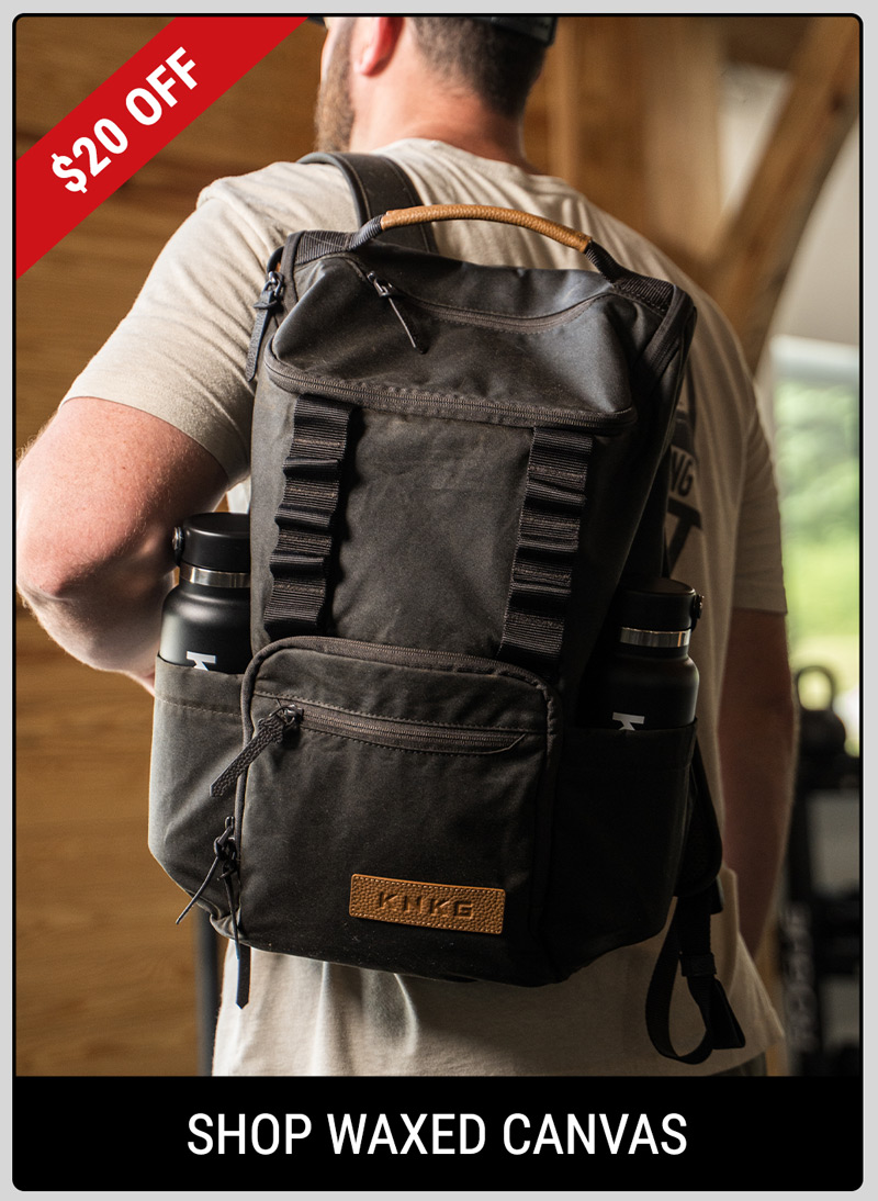 Waxed Canvas Backpack