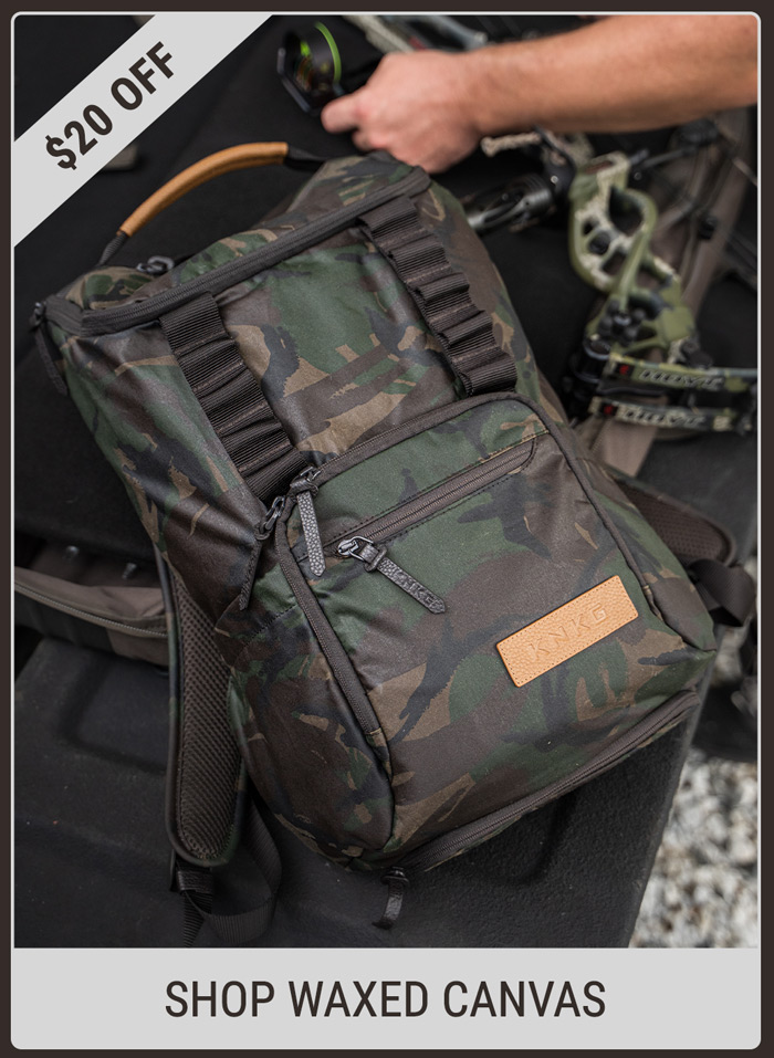 Waxed Canvas Backpack