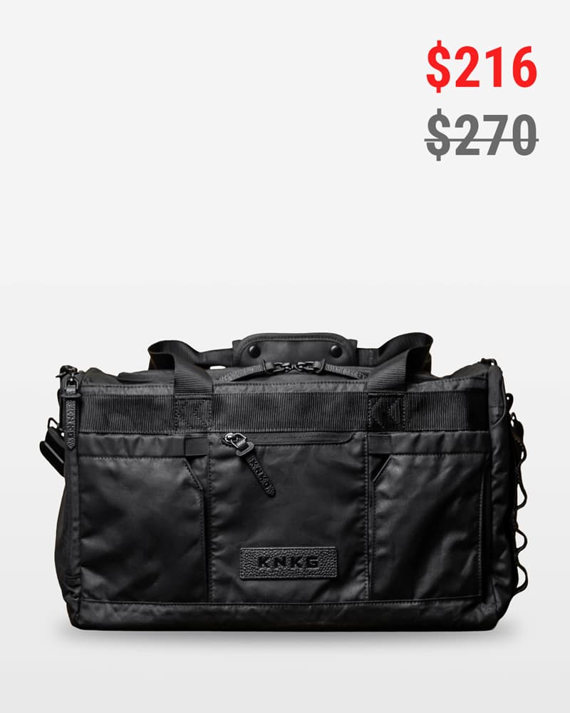 WAXED DUFFEL