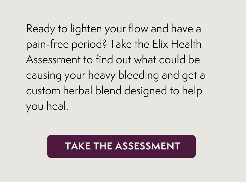 Changing your tampon every hour? Elix