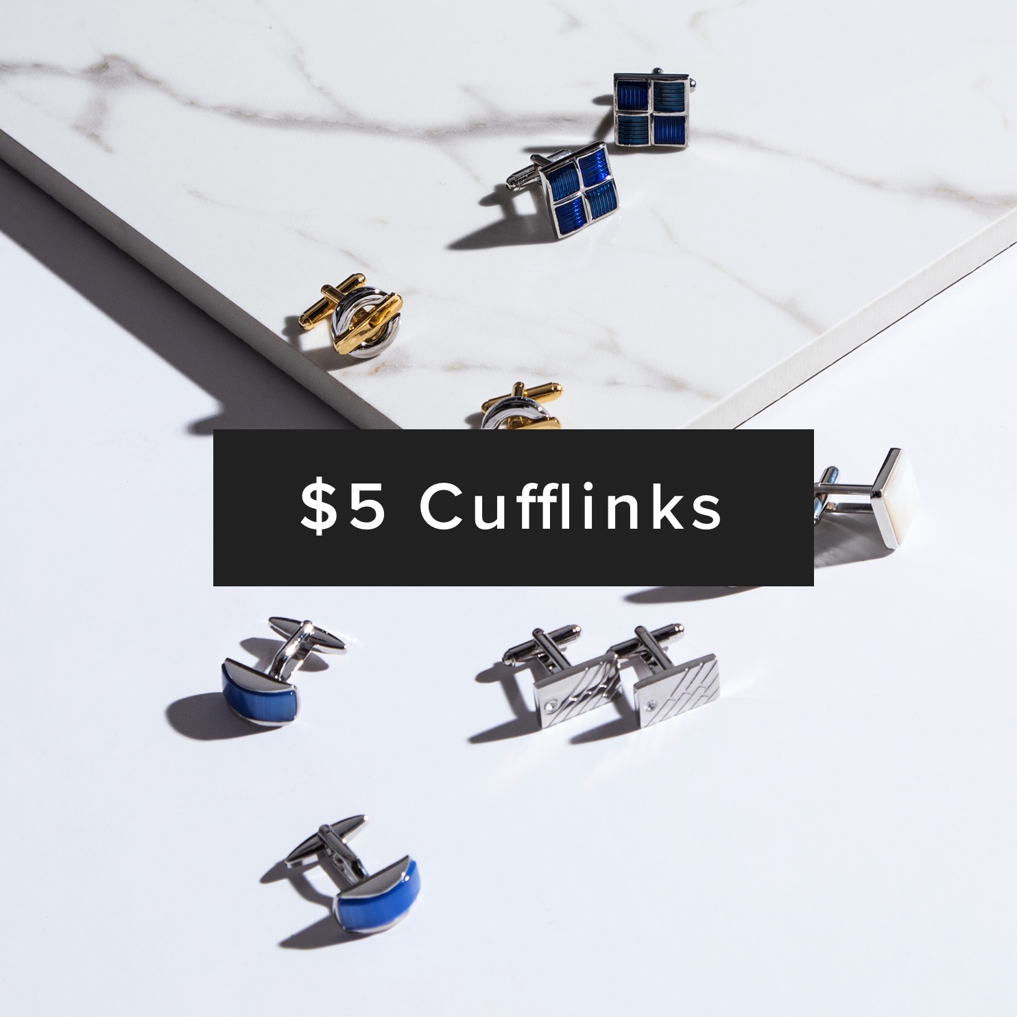 $5 Cufflinks