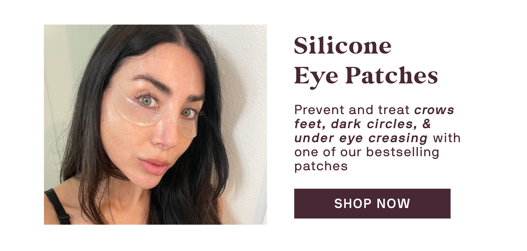 silicone eye patches