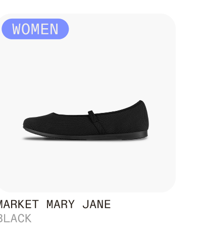 Market Mary Jane Black