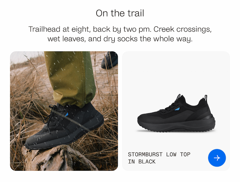 On the trail