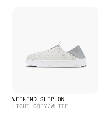 Weekend Slip On Light Grey 