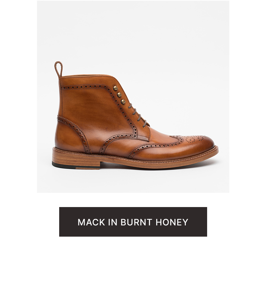 Mack boot in burnt honey - product photo