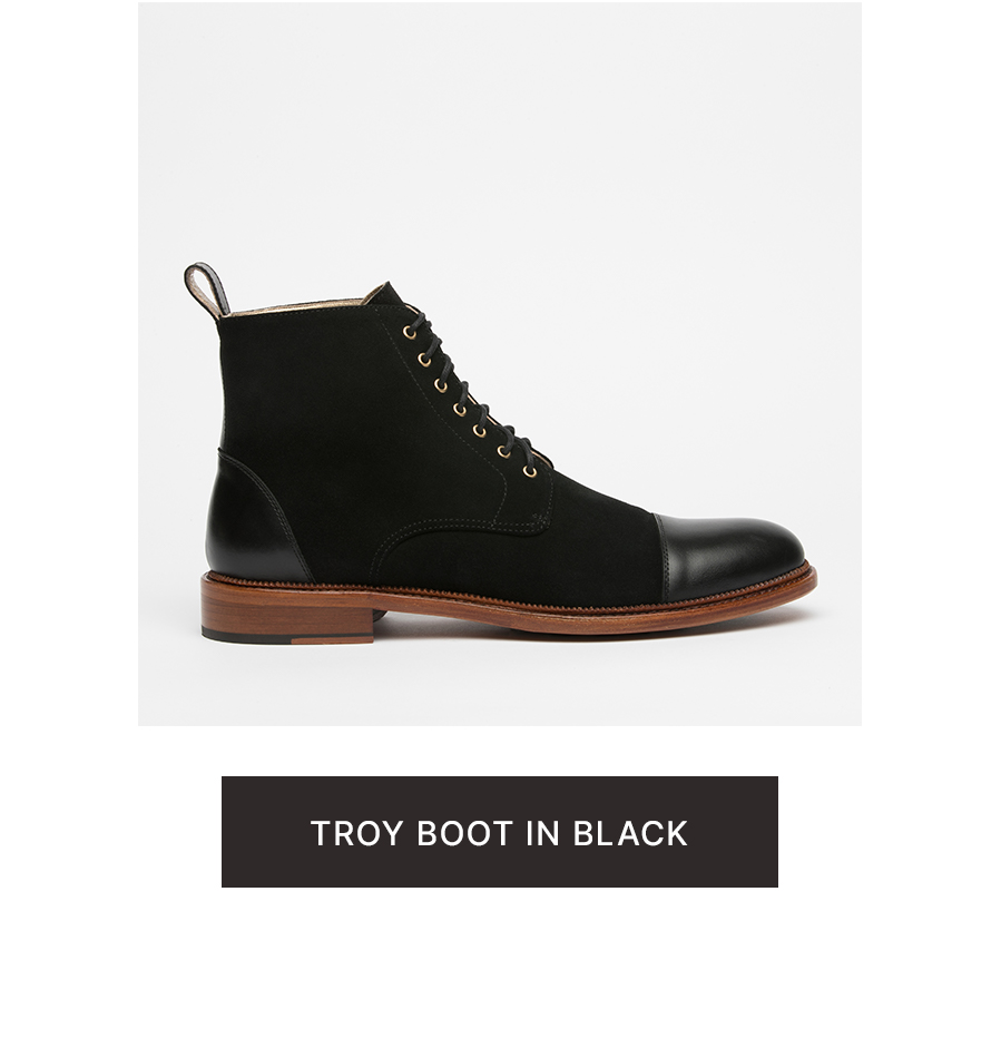 troy boot in black - product image