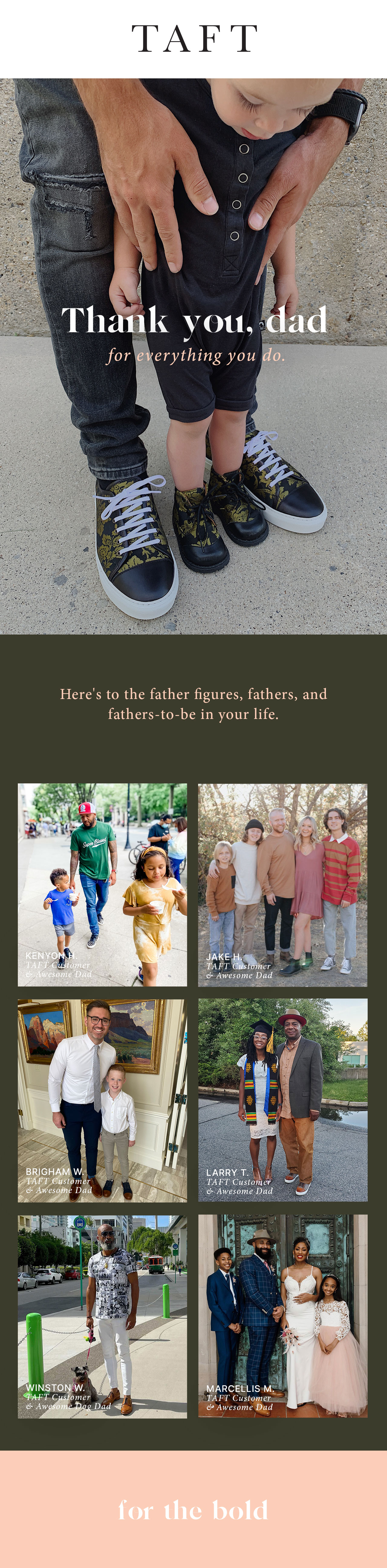 TAFT happy fathers day