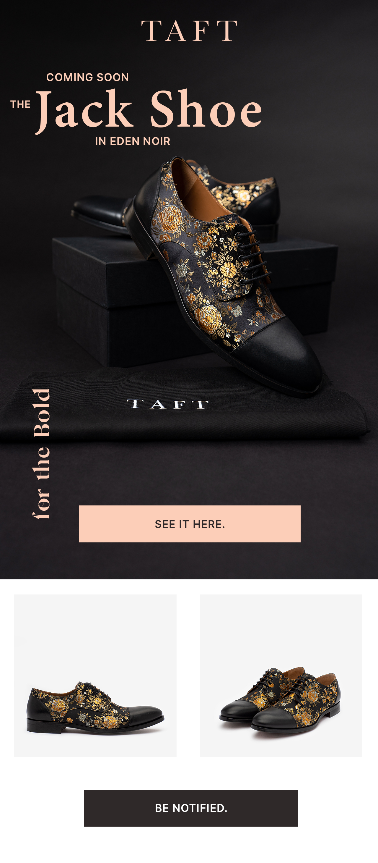Jack Shoe in Eden Noir
