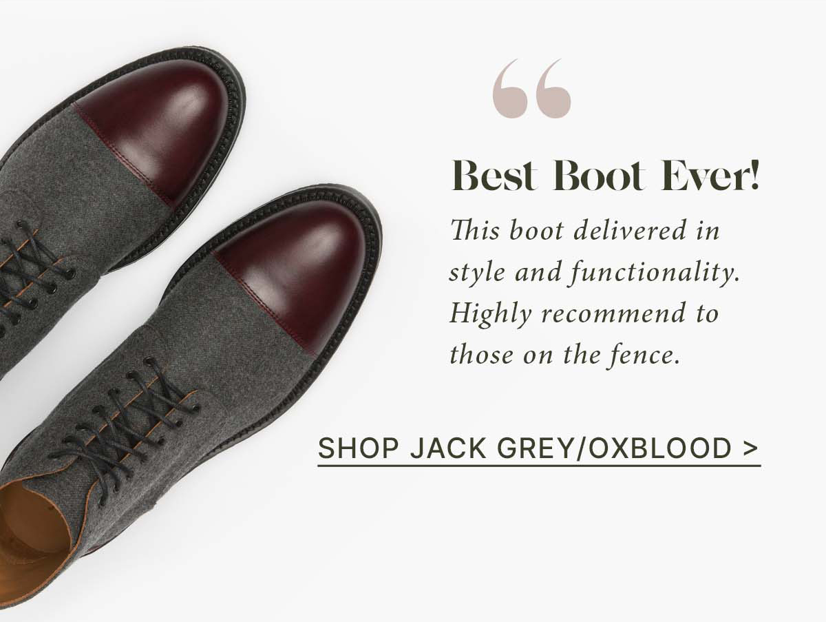 Jack in Grey Oxblood