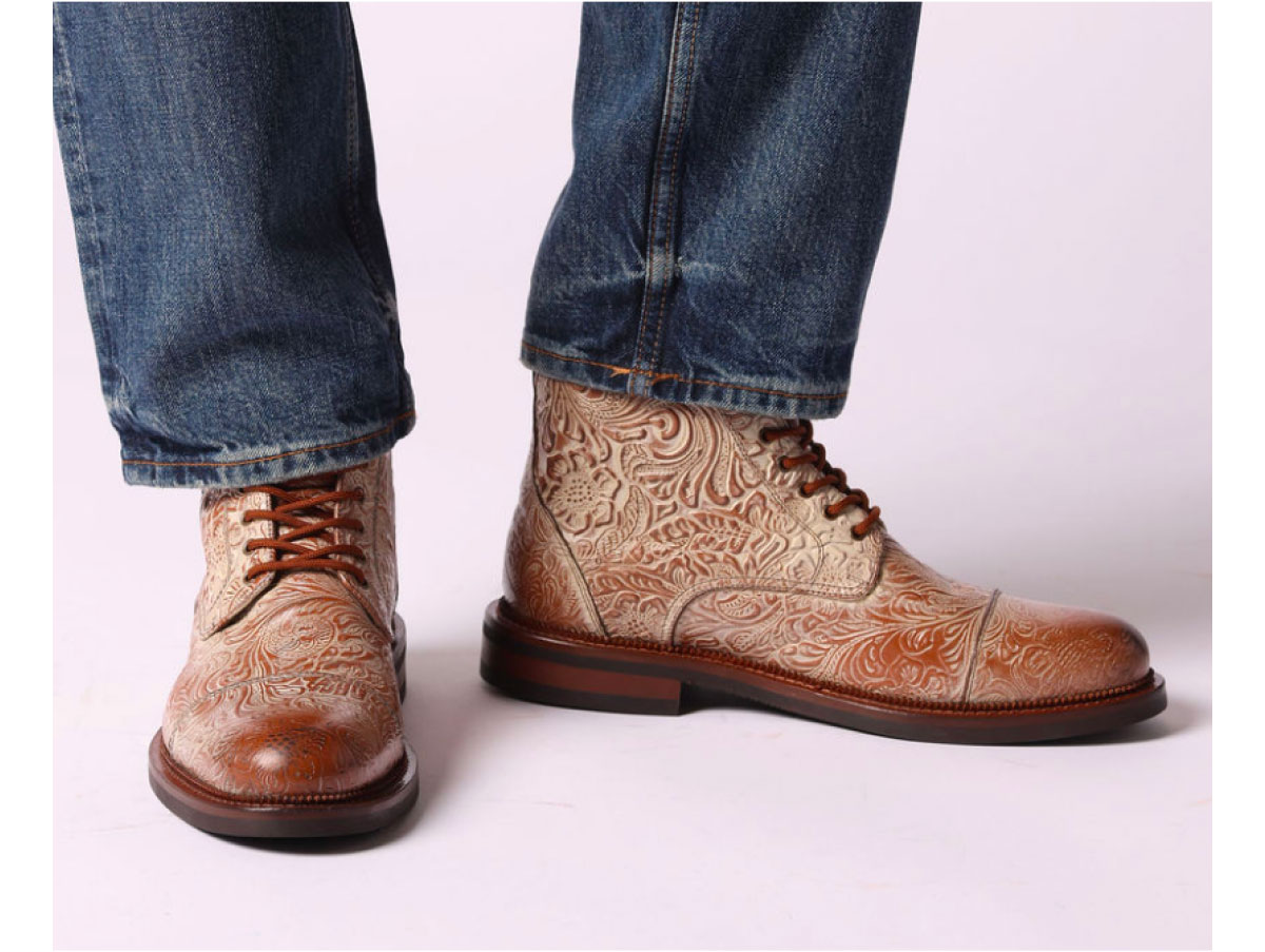 The Rome Boot in Ghost Floral