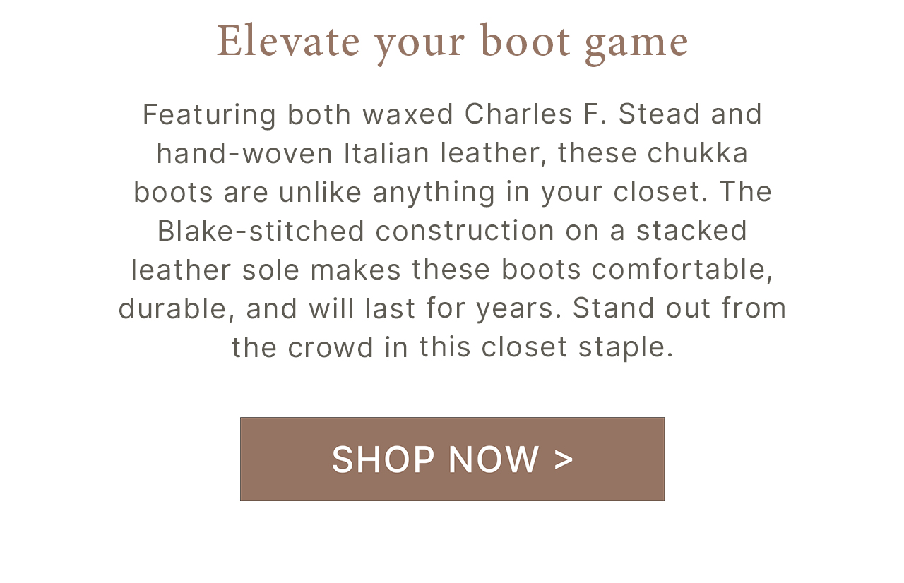 Elevate Your Boot Game