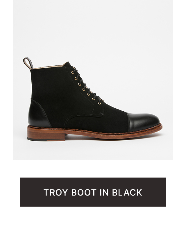 troy boot in black - product image