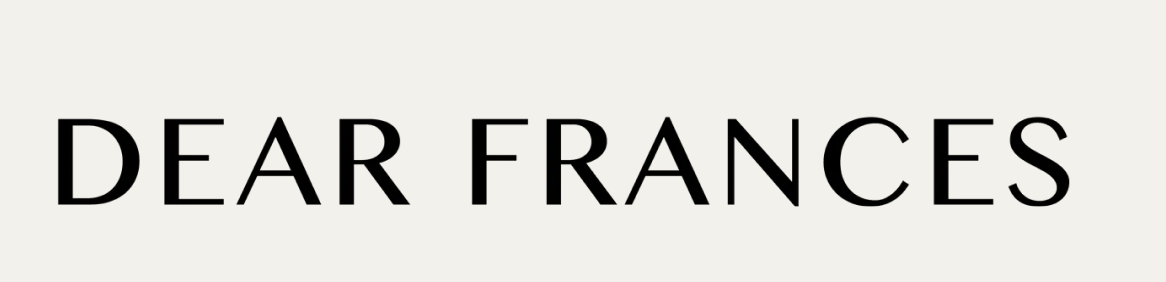  Dear Frances