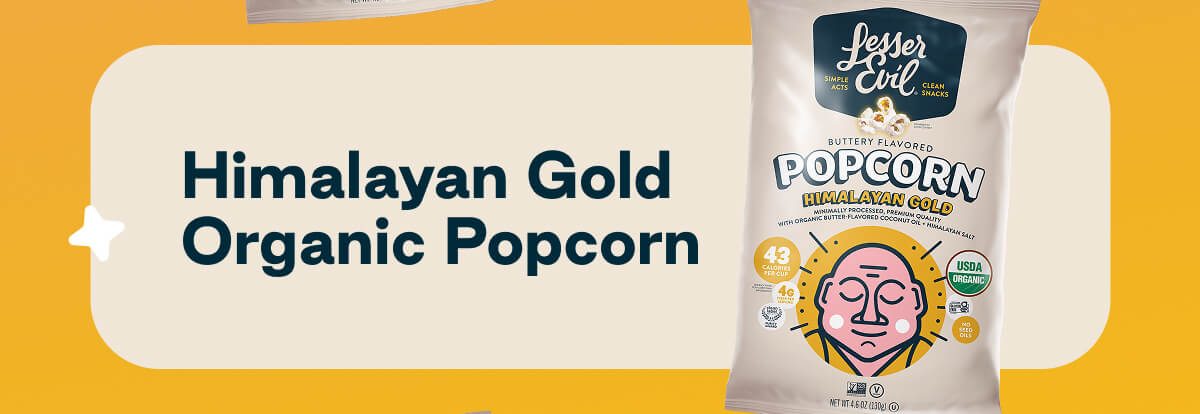 Himalayan Gold Organic Popcorn 