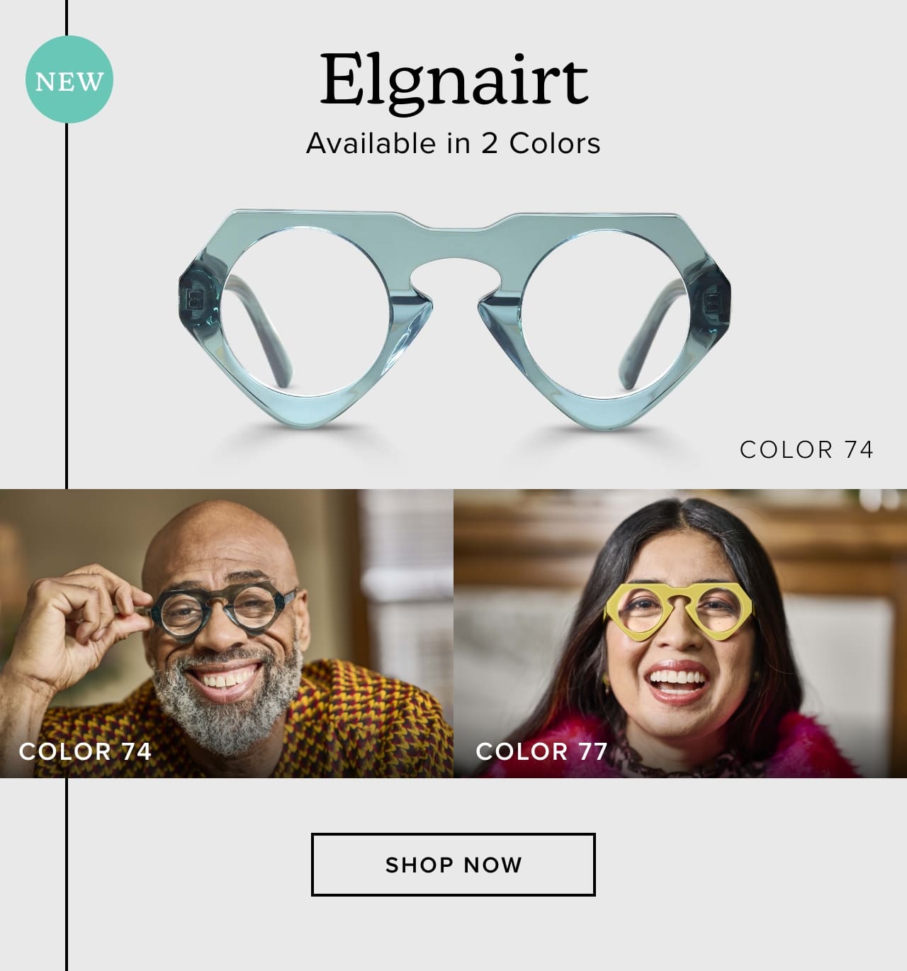 Introducing Shapely Specs. ⚫🔺🟦 Eyebobs