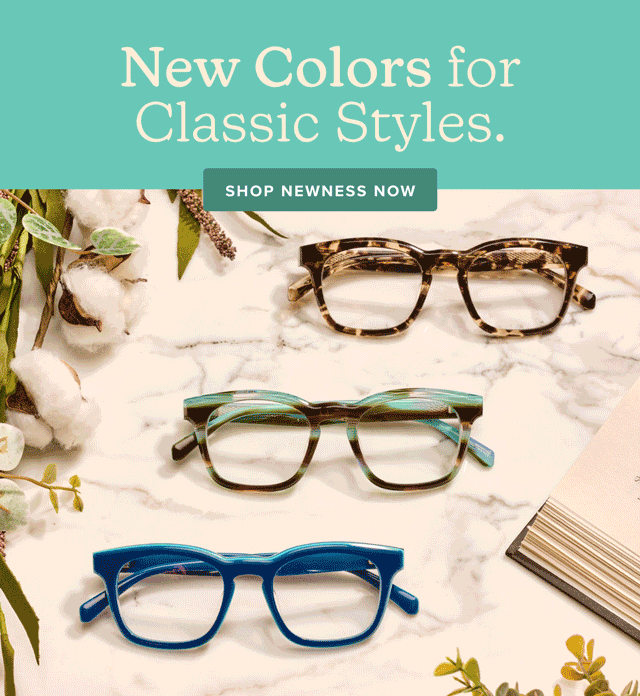 Old favorites, new colors. 🎨 Eyebobs