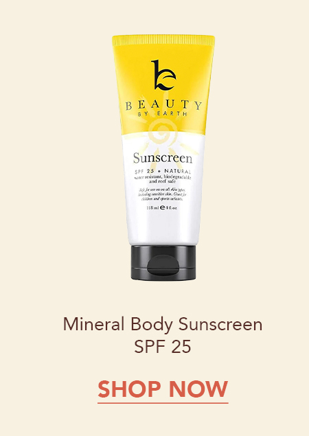 Mineral Body Sunscreen