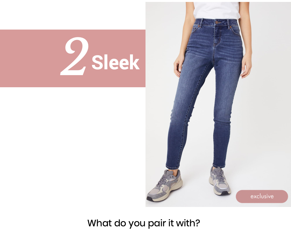 Shop the &quot;Westport Incrediflex Denim Fit Solution 5 Pocket Skinny Jean&quot; by Westport