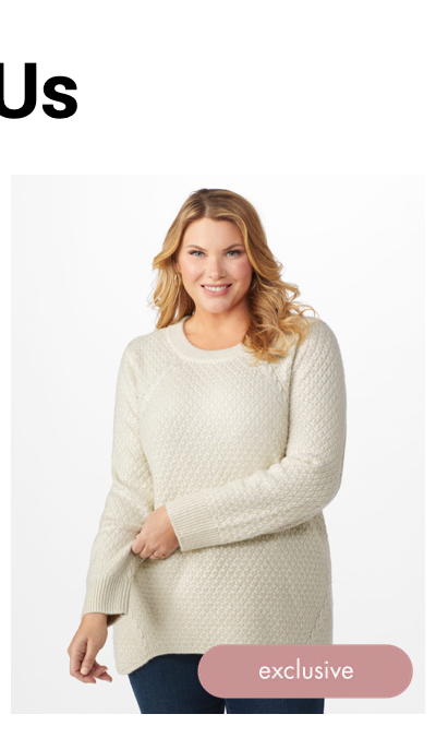 Shop the &quot;Westport Lurex Sharkbite Pullover Sweater&quot; by Westport