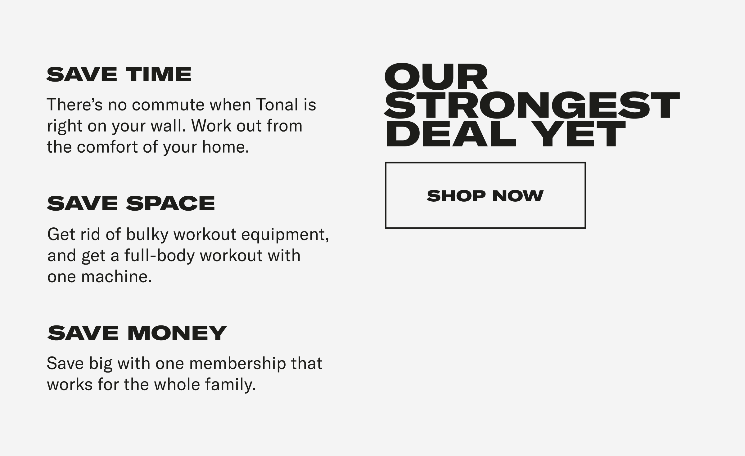 Our strongest deal yet. Shop Now