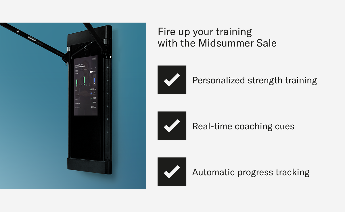 Fire up your training with the midsummer sale