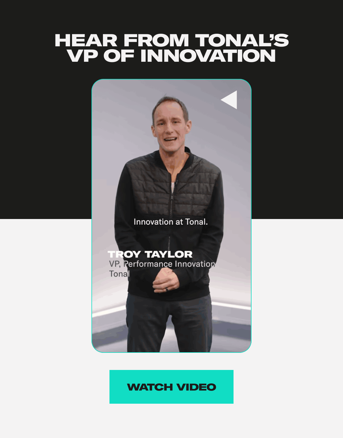 Hear from Tonal's VP of innovation. What Video