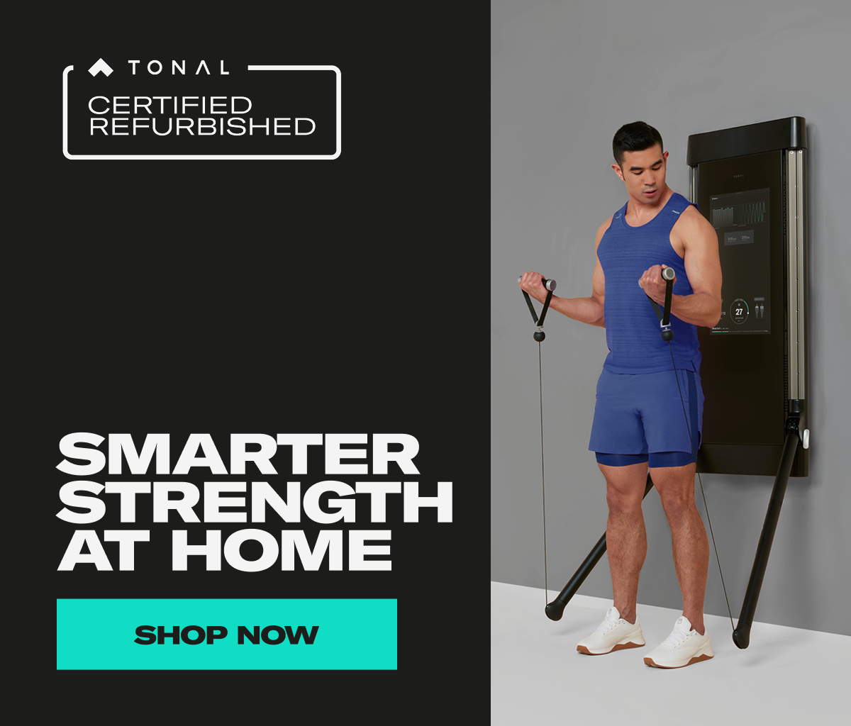 Smarter Strength at Home. Shop Now