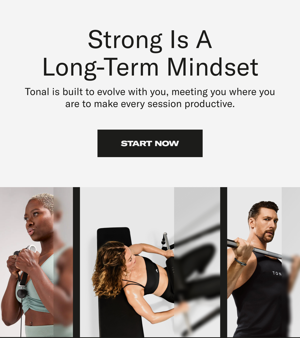 Strong is a long-term mindset. Start Now