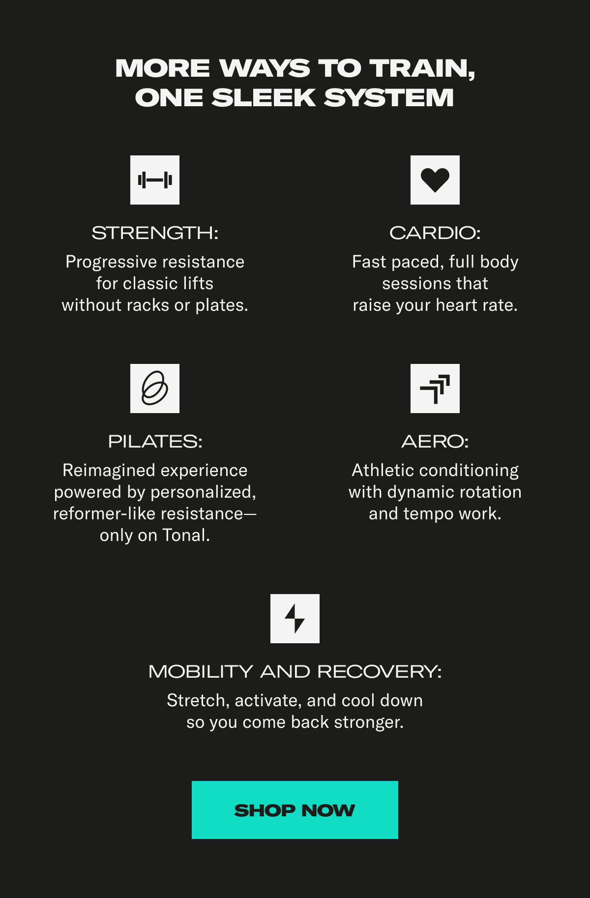 More way to train one sleek system