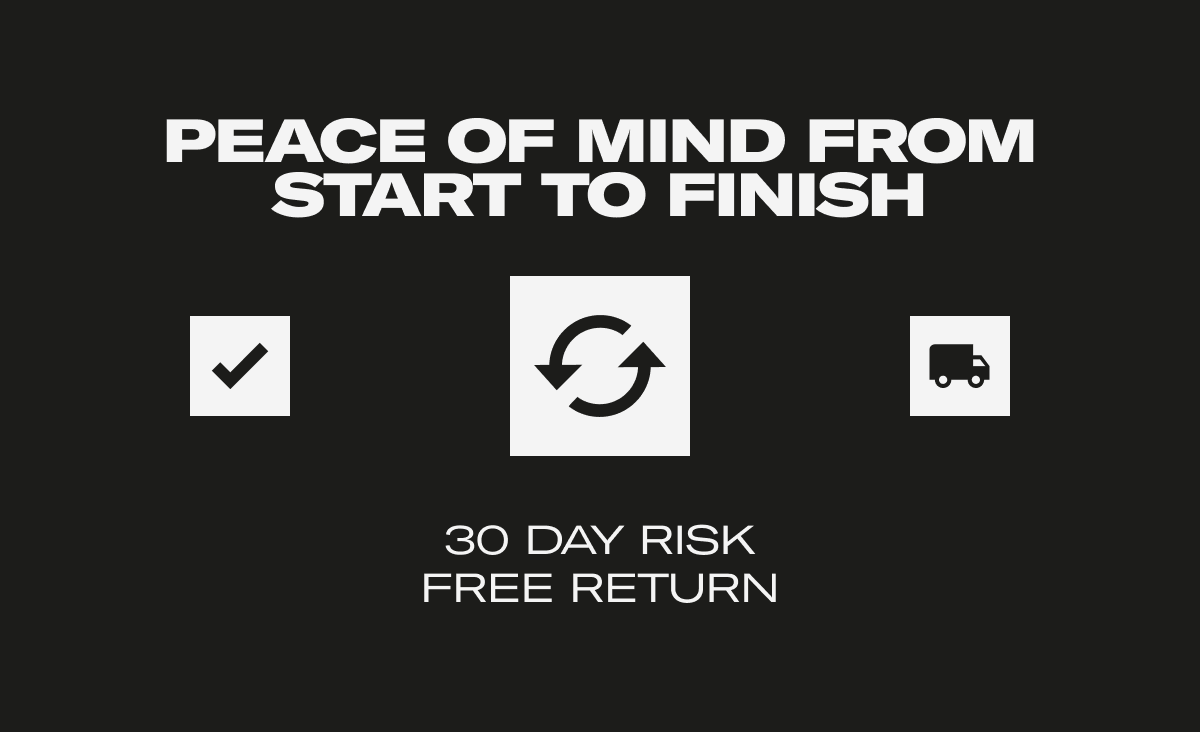 PEACE OF MIND FROM START TO FINISH