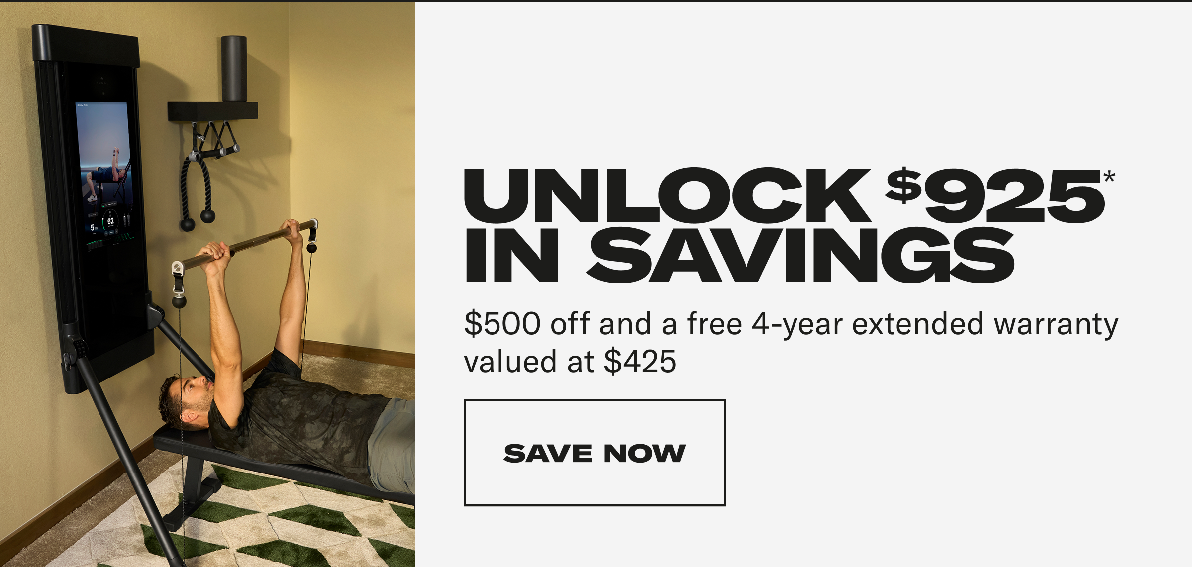 Unlock $925 in Savings | $500 off and a free 4-year extended warranty | SAVE NOW